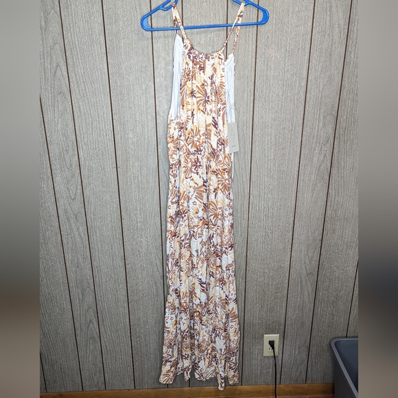 Joie Floral Halter Maxi Dress Large NEW - Picture 2 of 7